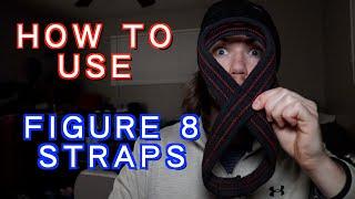 HOW TO USE FIGURE 8 LIFTING STRAPS VS NORMAL STRAPS