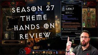Get a FREE PRIMAL - Season 27 Theme Hands on Review (Diablo 3 Angelic Crucibles Sanctified Items)