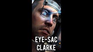 EYE SAC CLARKE | Dead Space 2 Eye Scene #shorts