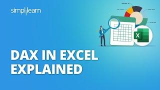 DAX In Excel Explained | Excel DAX Formulas And DAX Functions | Excel Tutorial | Simplilearn