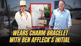 Jennifer Lopez 'WEARS CHARM BRACELET' with Ben Affleck's initials when they are apart via divorce