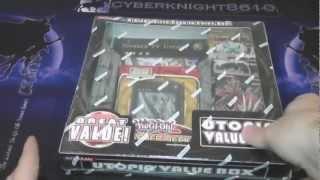 Yugioh Utopia Value Box Opening Giant Utopia Card!!!