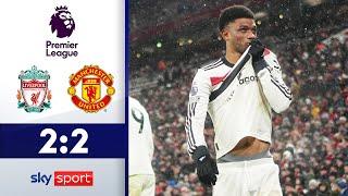 Uniteds Wunderkind kontert Salah! | FC Liverpool - Manchester United | Highlights 2024/25