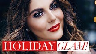 Holiday Glam Makeup Tutorial | Smokey Cat Eye