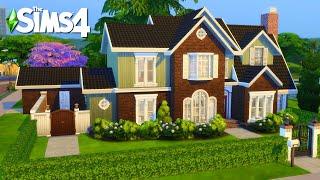 BUILDING NEWCREST: Base game suburban | The Sims 4: Speed build (NO CC)