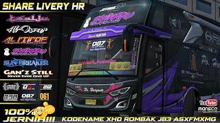 KUMPULAN LIVERY Po. Haryanto terbaru || XHD rombak JB3 ASXFMXMG || mboispolll ‼️