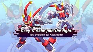 Rockman X Dive Offline - Grey, Ashe and Model A