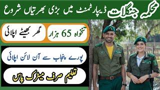 Punjab Wildlife and Parks Department Punjab Jobs 2025