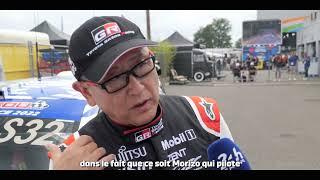 Mission H24 - La visite de Akio Toyoda à MissionH24 au Mans