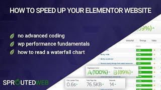 Speed Up Elementor Sites Tutorial (2019) Part 1: WP Performance Basics