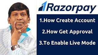 Razorpay Tutorial | Create New Account | How Get Approval (Website & App) | Document Setup | Tamil