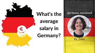 What's the average salary in Germany? #HalloGermany