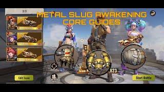 Metal Slug Awakening: Recommended core builds for beginners