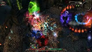 Grim Dawn - Pet Cabalist beating Crucible Waves 161-170 w/ Extra Spawn Point