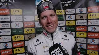 João Almeida - Interview at the finish - Stage 4 - Paris-Nice 2025