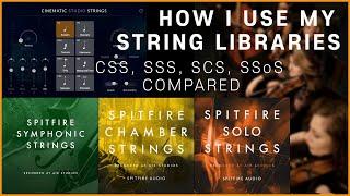 4 Different Sized String Libraries Compared (CSS, SSS, SCS, SSoS)