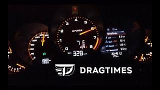 DT 0-300+. Porsche 911 GT2 RS 0 - 328 km/h.