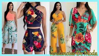 MODA PRIMAVERA VERANO 2020 ️ HERMOSOS OUTFITS CON ESTAMPADO FLORAL DE MODA PARA ESTE 2020