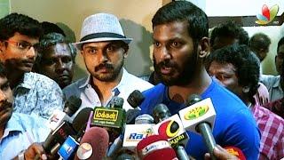 Radhika Sarathkumar and Radha Ravi removed from Nadigar Sangam ? - Vishal clarifies | Karthi, Nasser