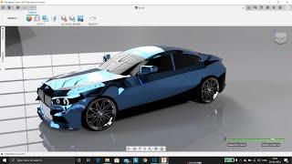 Fusion 360 car modelling tutorial  for beginners/ bmw car modelling