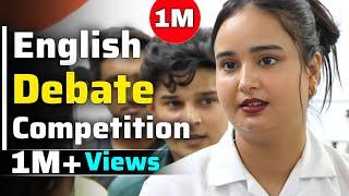 No-1 English speaking Debate competition | Best Spoken English class in Lucknow | WellTalk institute