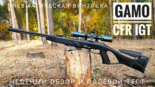 Gamo CFR Whisper IGT. Пневматическая винтовка с ГП. Честный обзор и оценки.