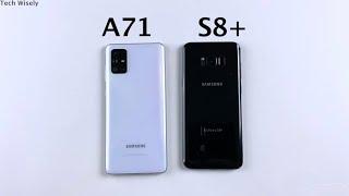 SAMSUNG A71 vs S8 Plus - SPEED TEST - 2021