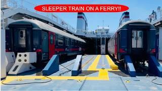 Milan  to Palermo : 21 Hours Sleeper Train Journey  | Train & Ferry
