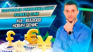 Торговые рекомендации FOREX | CME от Ковача Дениса 14.11 - 18.11.2022