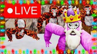 COME TAG ME IN Gorilla Tag's Christmas Update! LIVE WITH VIEWERS!