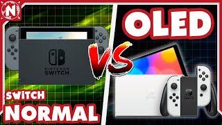 TODAS las DIFERENCIAS entre Switch OLED y Switch Normal