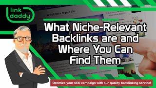 What Niche Relevant Backlinks are and Where You Can Find Them