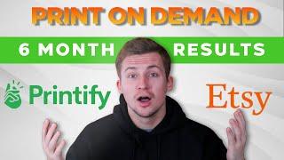 Print on Demand 6 Month Results (Beginner)