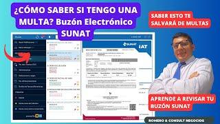 ¿Cómo revisar buzón SOL y saber ti tengo MULTA SUNAT? Ahorra dinero sabiendo esto