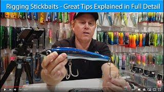 Rigging Stickbaits Explained in Full Detail With Elite Tackle