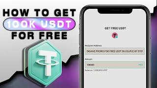 How To Get FREE 100,000 USDT: Step-by-Step Guide (Secret Hack)