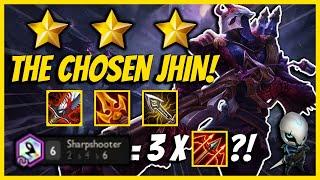 TFT SET 4: 3 STAR CHOSEN JHIN 4444% AD | 6 SHARPSHOOTER | TFT FATES | TEAMFIGHT TACTICS