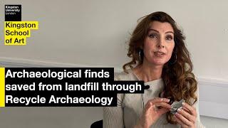 Archaeological finds saved from landfill through Recycle Archaeology