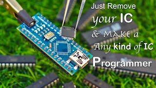 Now You Can Program any Kind of IC With Arduino, (AVR, STM, P-IC)