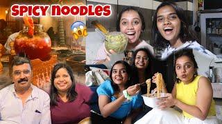 Spicy noodles and bad jokes challenge Pointless vlog