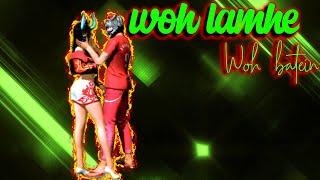 Woh Lamhe Woh Baatein by  PlayStater || FREE FIRE Best Edited Montage | |The PlayStater