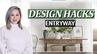 DESIGN HACKS! 5 Things Every Entryway Needs | Julie Khuu