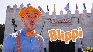 Medevial Blippi and The Castle! Learning With Blippi | Educational Videos For Kids