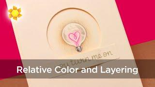 Realtime colored pencil: Relative color and Layering