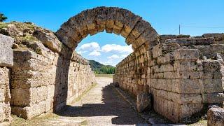 Walking in Ancient Olympia - Greece [4K]