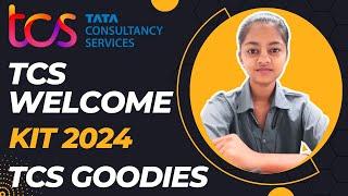 TCS Welcome Kit 2024 | TCS Goodies | Finally I got my assets from TCS