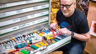 Adam Savage Finally Finds Good Shop Storage Drawers!