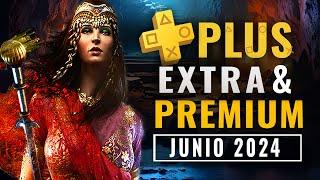 LOS NUEVOS JUEGOS JUNIO 2024 PLAYSTATION PLUS (EXTRA, DELUXE & PREMIUM)