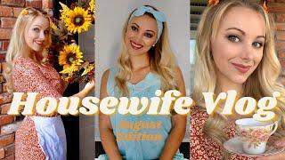 MY HOUSEWIFE Life (VLOG #25) // Homemaking, TRUE FEMININITY Chat, Fun DITL