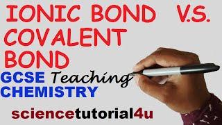 IONIC and COVALENT BONDING. GCSE Science Chemistry